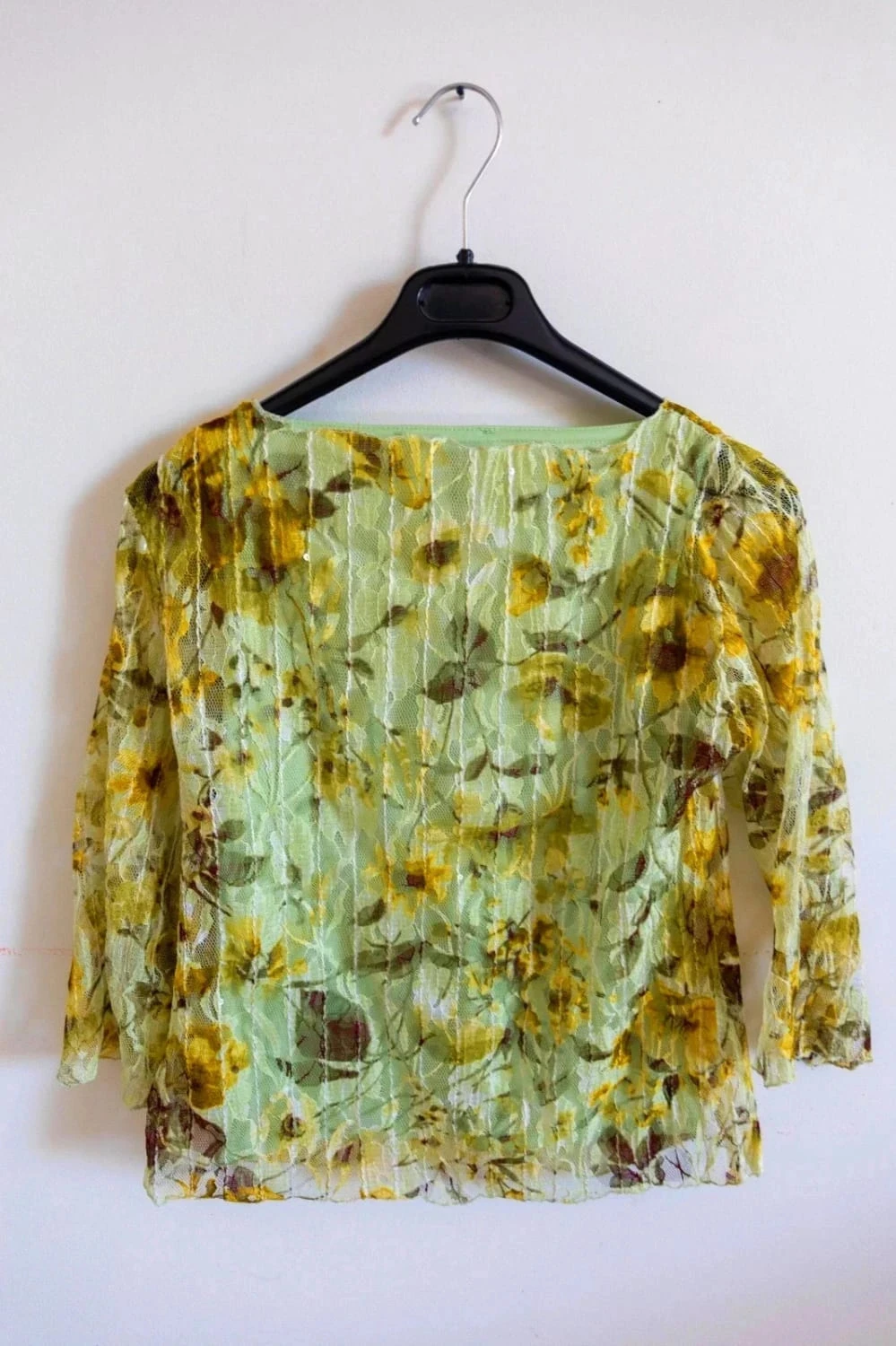 C48 blouse vert Armand Thiery T1 – photo 2